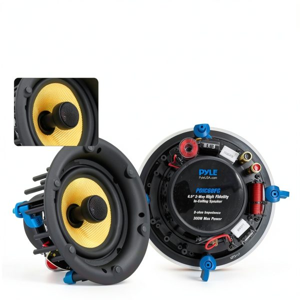 Pyle Audio Ceiling Mount Speakers ABS Material-2