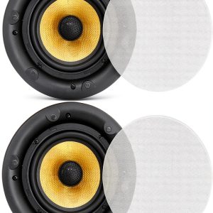 Pyle Audio Ceiling Mount Speakers ABS Material-0