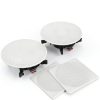 Pyle 8-Inch Ceiling Speakers ABS Material-7