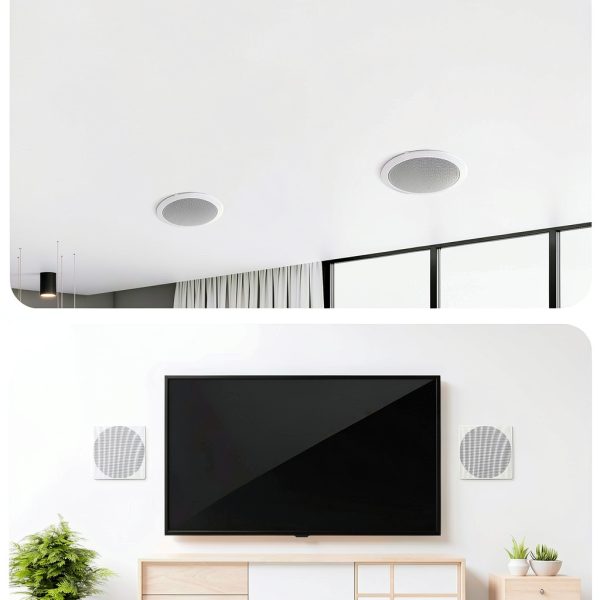 Pyle 8-Inch Ceiling Speakers ABS Material-3