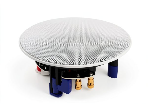 Pavo Ceiling Speaker 4in White Polypropylene-3