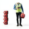 AlorAir 600CFM Air Mover Fan Red Portable-3