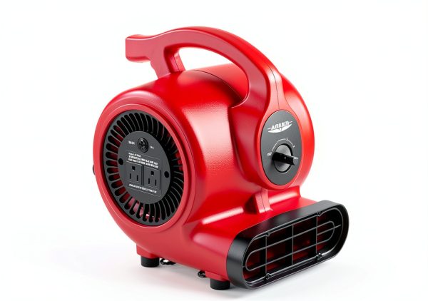 AlorAir 600CFM Air Mover Fan Red Portable-5