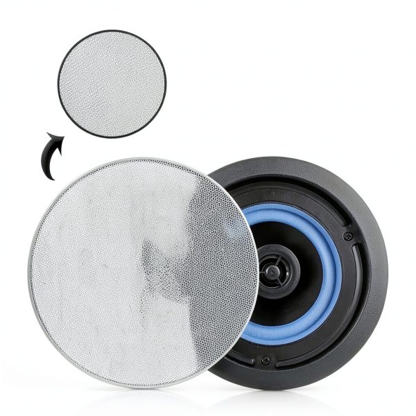 Pavo Ceiling Speaker 4in White Polypropylene-2