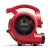 AlorAir 600CFM Air Mover Fan Red Portable-2