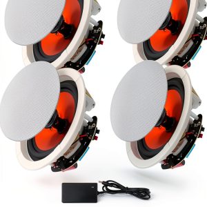 STUDIOFINIX 4-Channel Bluetooth In-Ceiling Speakers-0