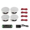 STUDIOFINIX 4-Channel Bluetooth In-Ceiling Speakers-7