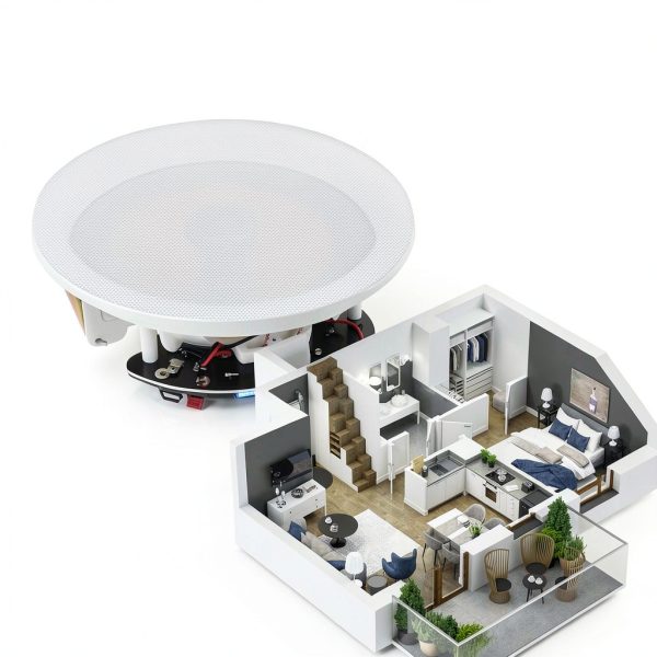 STUDIOFINIX 4-Channel Bluetooth In-Ceiling Speakers-2