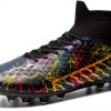 Boys Soccer Shoes by Pavo - All-Terrain Grip, Easy Slip-On-1
