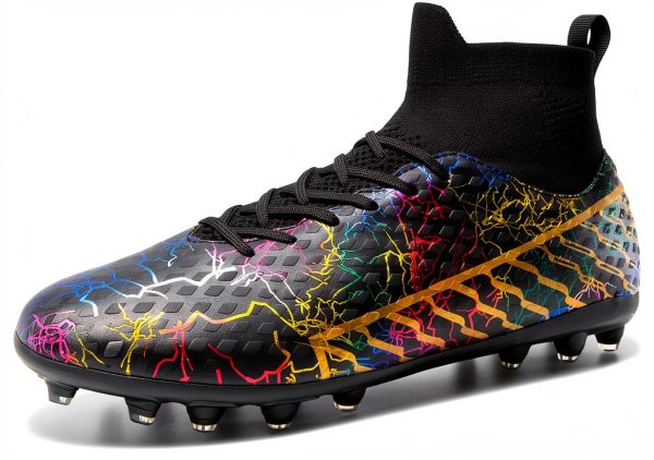 Boys Soccer Shoes by Pavo - All-Terrain Grip, Easy Slip-On-1