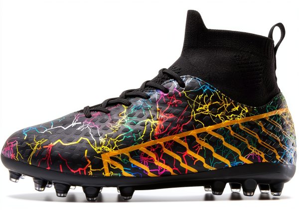 Boys Soccer Shoes by Pavo - All-Terrain Grip, Easy Slip-On-2