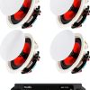Ceiling Speaker Herdio 200W Bluetooth White-0