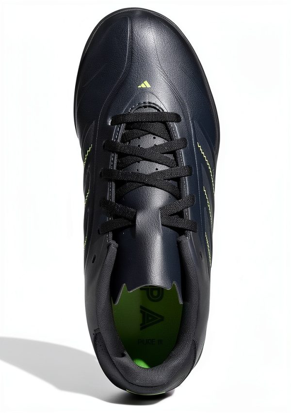 adidas Copa Pure III Boys Soccer Shoes Black-1