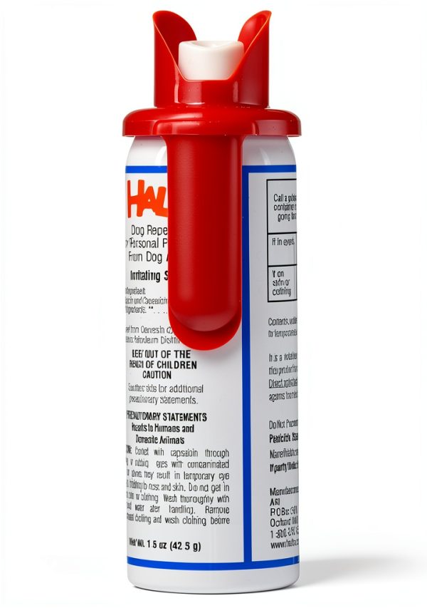 Dog Spray HALT 91427 Red Repellent Irritating Capsaicin 12ft Stream-1