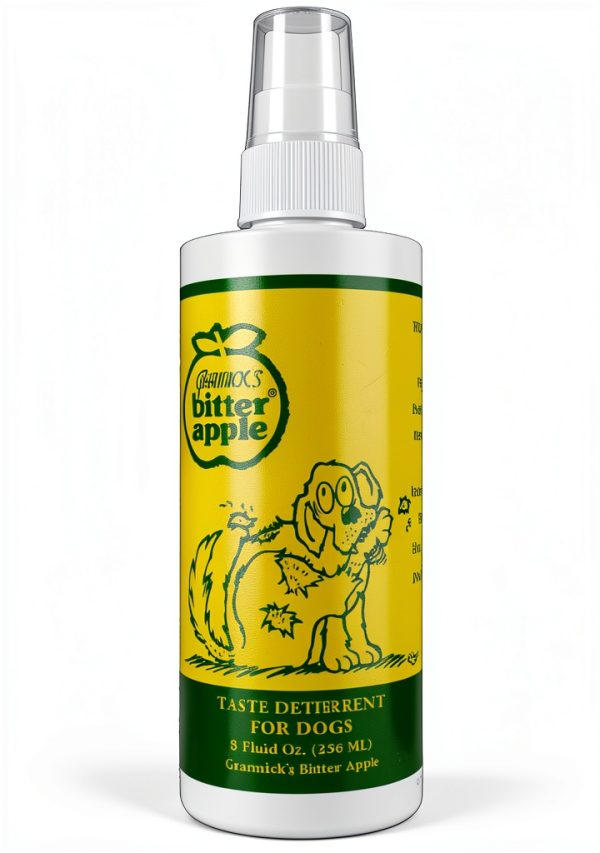 Bitter Apple Taste Deterrent Spray by Grannick's for Dogs 8oz Bottle-0