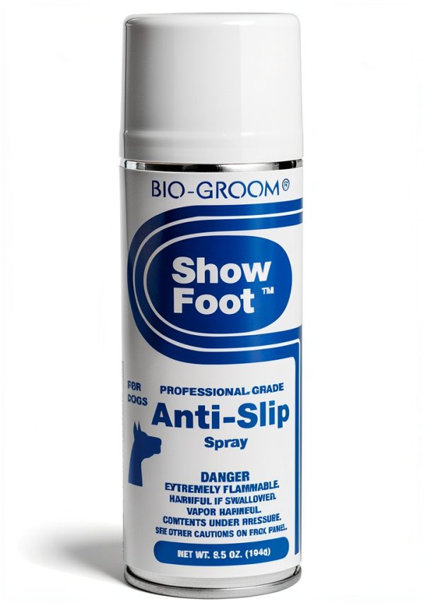 Bio-groom Show Foot Anti-Slip Spray - Dog Paw Protector, Prevents Slipping, Fast-Drying, Cruelty-Free, Made in USA, Dog Grooming Products for Pawfriction - 8 fl oz, 1-Pack-0