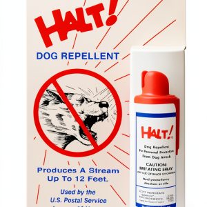 Dog Spray HALT 91427 Red Repellent Irritating Capsaicin 12ft Stream-0