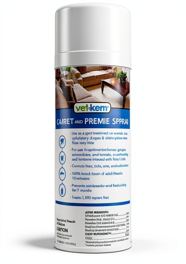 Carpet Premise Spray 16 oz Vet Kem Repellent – 7‑Month Protection-0