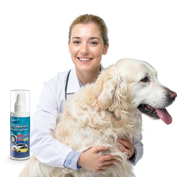 Bitter Apple Spray for Dogs PurrBark 2 Bottle Blue Repellent Spray-4