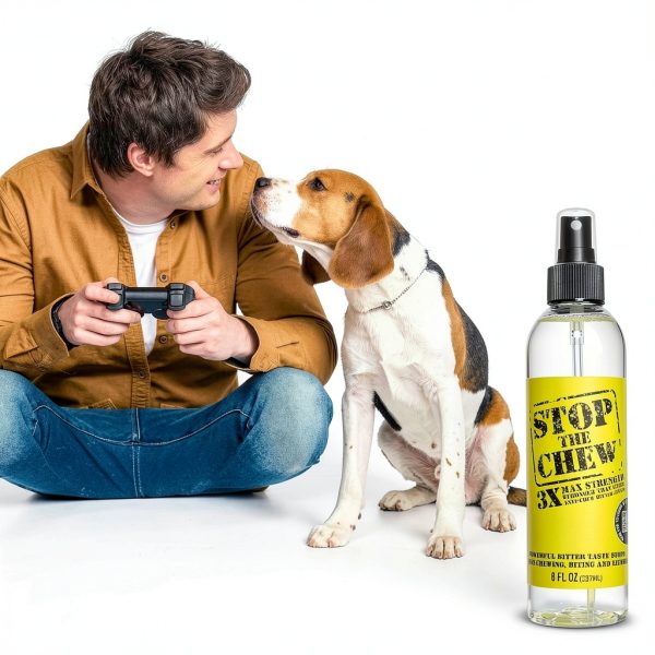 Stop The Chew 3X Strength Anti Chew Spray Dogs Emmy's 8oz-5