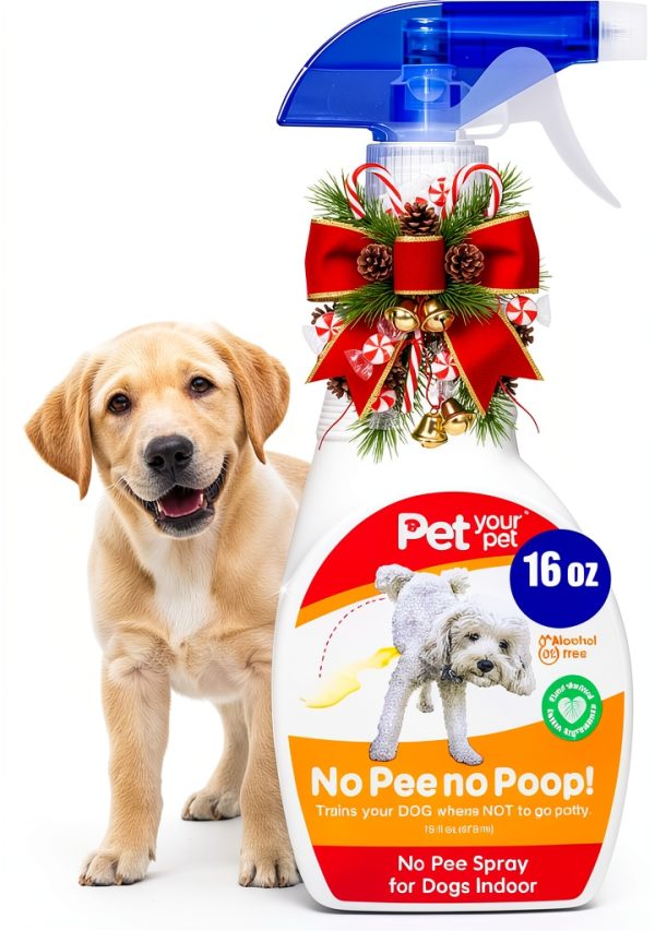 No Pee No Poop Potty Training Spray 16 Fl Oz Non Toxic by PET YOUR PET-0