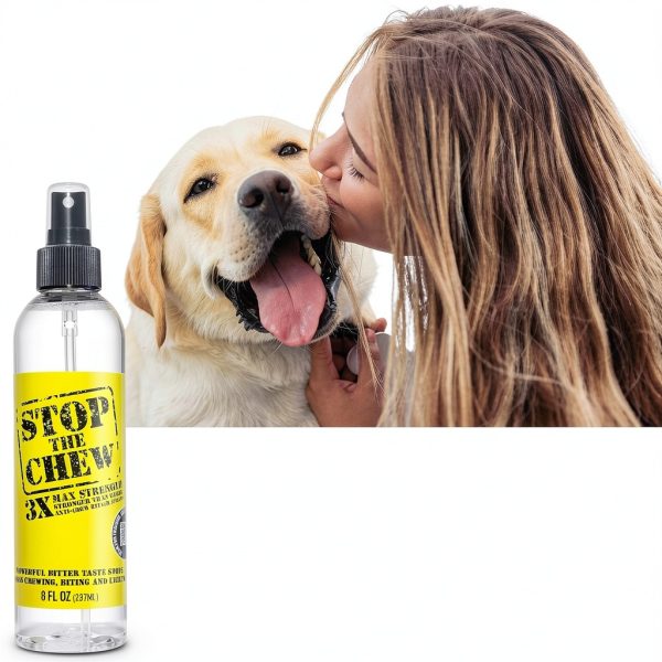 Stop The Chew 3X Strength Anti Chew Spray Dogs Emmy's 8oz-6