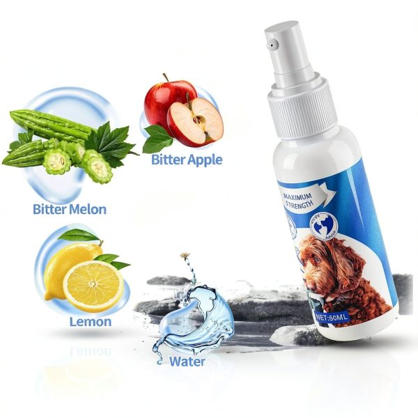 Premier Pet Bitter Apple Spray for Dogs 50ml Anti-Chew Repellent-2